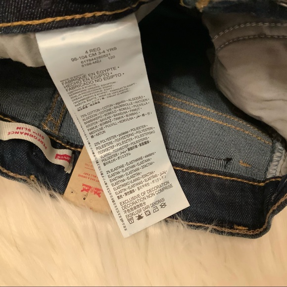 Levi’s 511 Slim Jeans - NWT- Boys Size 4 - Picture 11 of 16